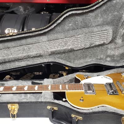 Gretsch Guitars G5438T Electromatic Pro Jet Electric Guitar w/Bigsby - Gold - NOS image 7