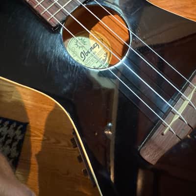 Ibanez UICT10-BK Iceman Concert Ukulele 2019 - Present - Black image 5