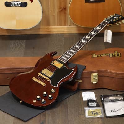 2025 Gibson 61 Reissue SG Standard Electric Guitar Aged Cherry w/ Gold Hardware + COA OHSC