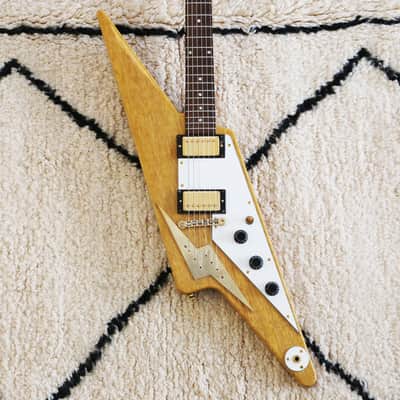 1994 Gibson Flying Z Thunderbolt by Hiroshi Kido Kid Korina Guitar - Beyond Rare, Brazilian/Korina! image 13