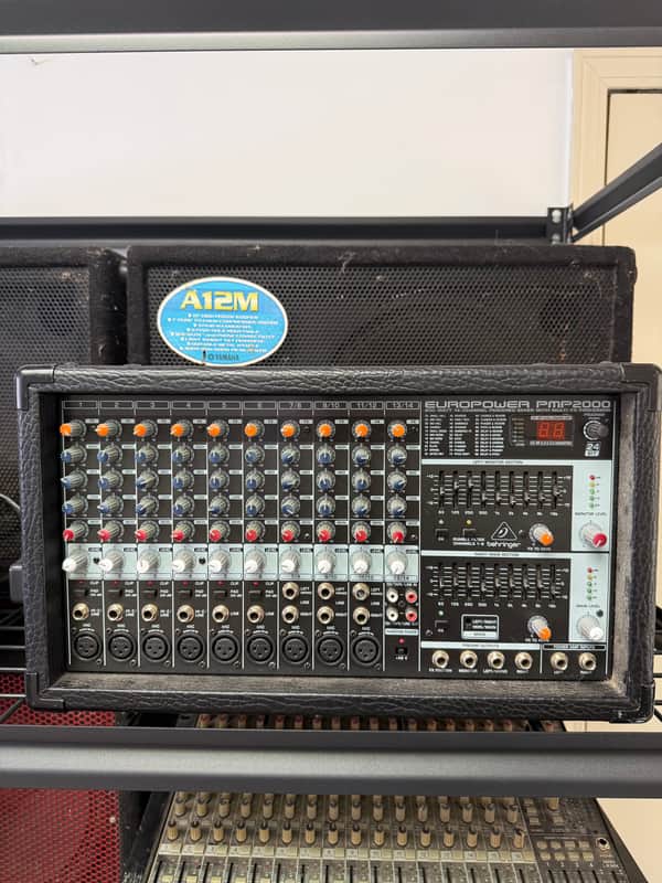 Behringer Europower PMP2000 800watt 14 Channel Powered Mixer image 1