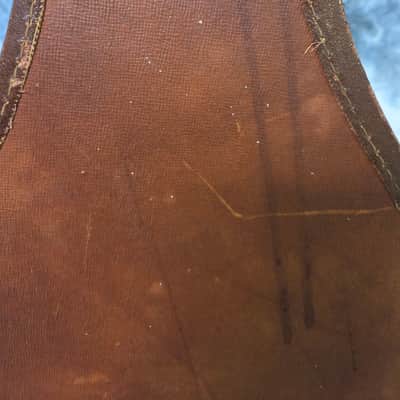 Vintage RARE 1950's Gibson Geib Tan Brown J45 J50 Soft Shell Guitar Case image 3