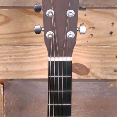 Martin D Jr E Acoustic/Electric Guitar Natural w/ Case image 6