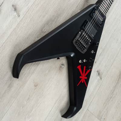 Dean USA Kerry King V Limited Edition Guitar, Ebony Fretboard, Black image 2