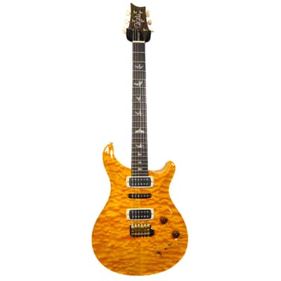 PRS Wood Library Modern Eagle V Quilted Maple - Santana Yellow image 4