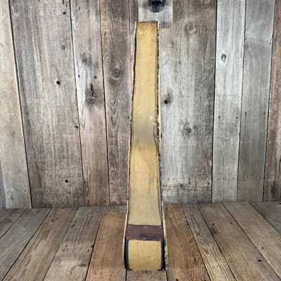 Unbranded Trap door parlor guitar case 1900s 1910s 1920s - Tan image 7