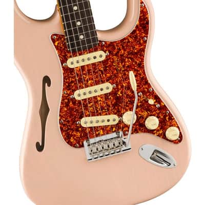 FENDER - American Professional II Stratocaster Thinline  Rosewood Fingerboard  Transparent Shell Pink - 0171010760 image 3