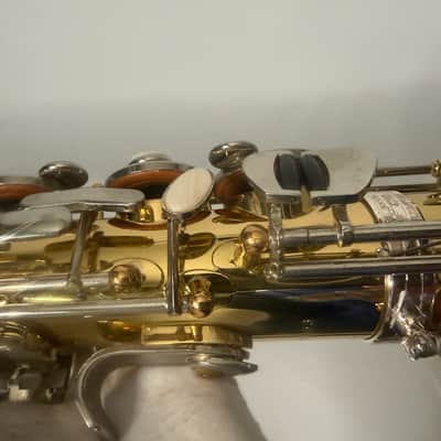 Straight Alto Saxophone LA Sax Lilttle Use Plays Perfectly image 5