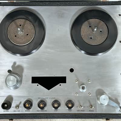 Ampex 350 / 351 Reel To Reel Transport Magnetic Tape Recorder w/ Original Case image 2