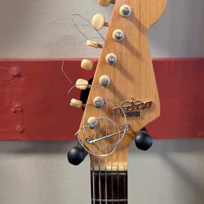 Teisco Et-110 made in Japan vintage clean electric guitar 60s/70s - Sunburst image 3
