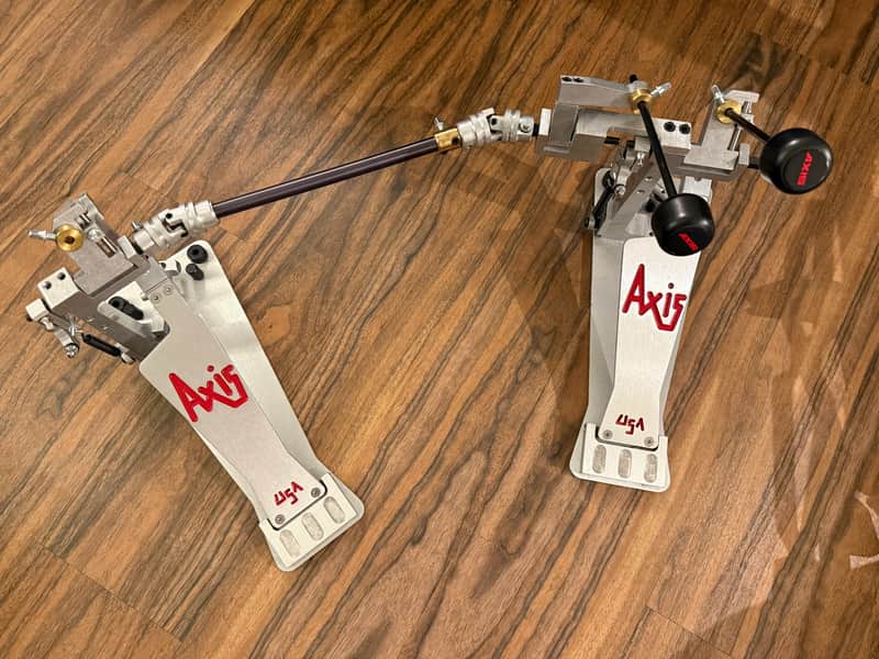 Axis X-CAM Shortboard Double Pedal 2020 - Silver image 1