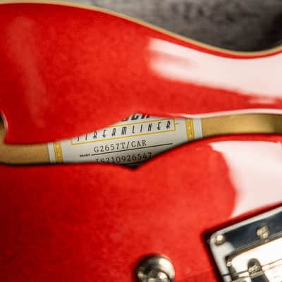Gretsch G2657T - Candy Apple Red image 6