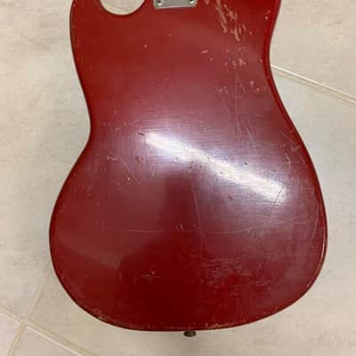 Fender Musicmaster Bass 1972 - 1975 - Dakota Red image 3