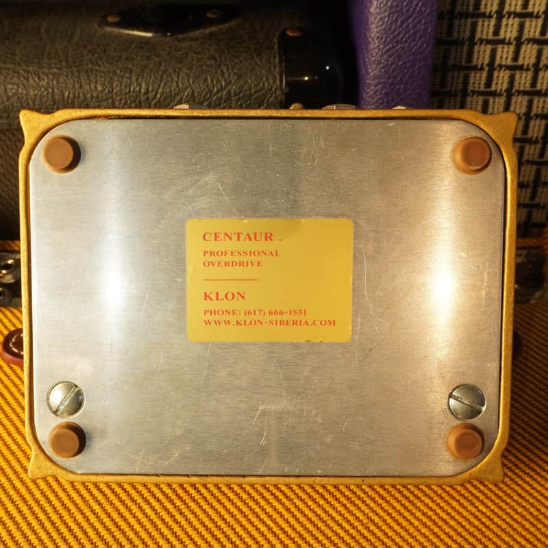KLON CENTAUR Professional Overdrive -1999- Gold Short Tail [2151