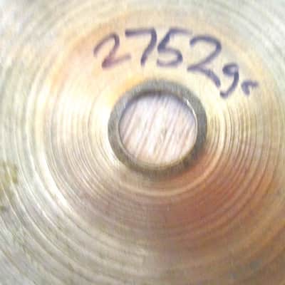 20" Zildjian Avedis Hollow Logo Sizzle Ride Cymbal w/Rivets 1970s - Vintage image 3
