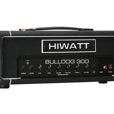 Hiwatt Bulldog 300 Bass Amplifier Head, 300 Watts, 4 Band EQ, 21.85 x 10.43 x 12.6 Inches image 3