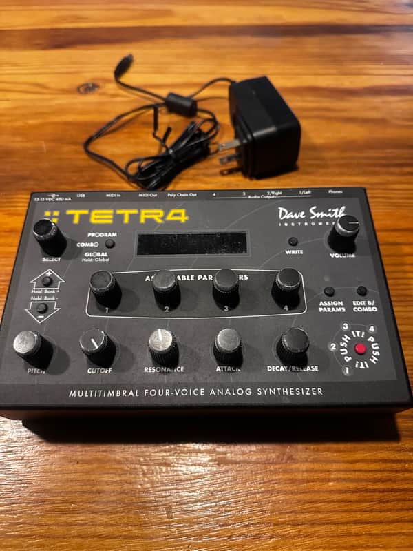 Tetra Tetris: Rare Dave Smith Instrs Synth for $650!