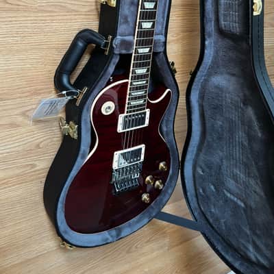 Gibson Custom Shop Alex Lifeson Rush 40th Anniversary Les Paul Axcess 2015 - Quilted Ruby Red image 2