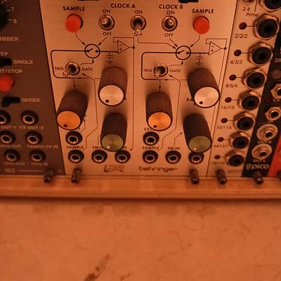 Homemade Modular eurorack synthesizer 2020 - Wood image 14