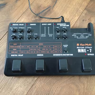 Ken Multi MME-7 Black Vintage Analogue Effects Pedal JAPAN 1980´s