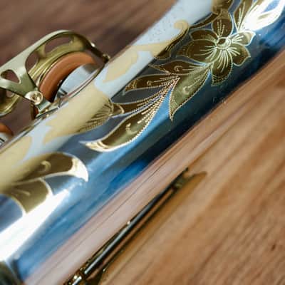 King Super 20 Silversonic Gold Inlay Tenor Saxophone image 15