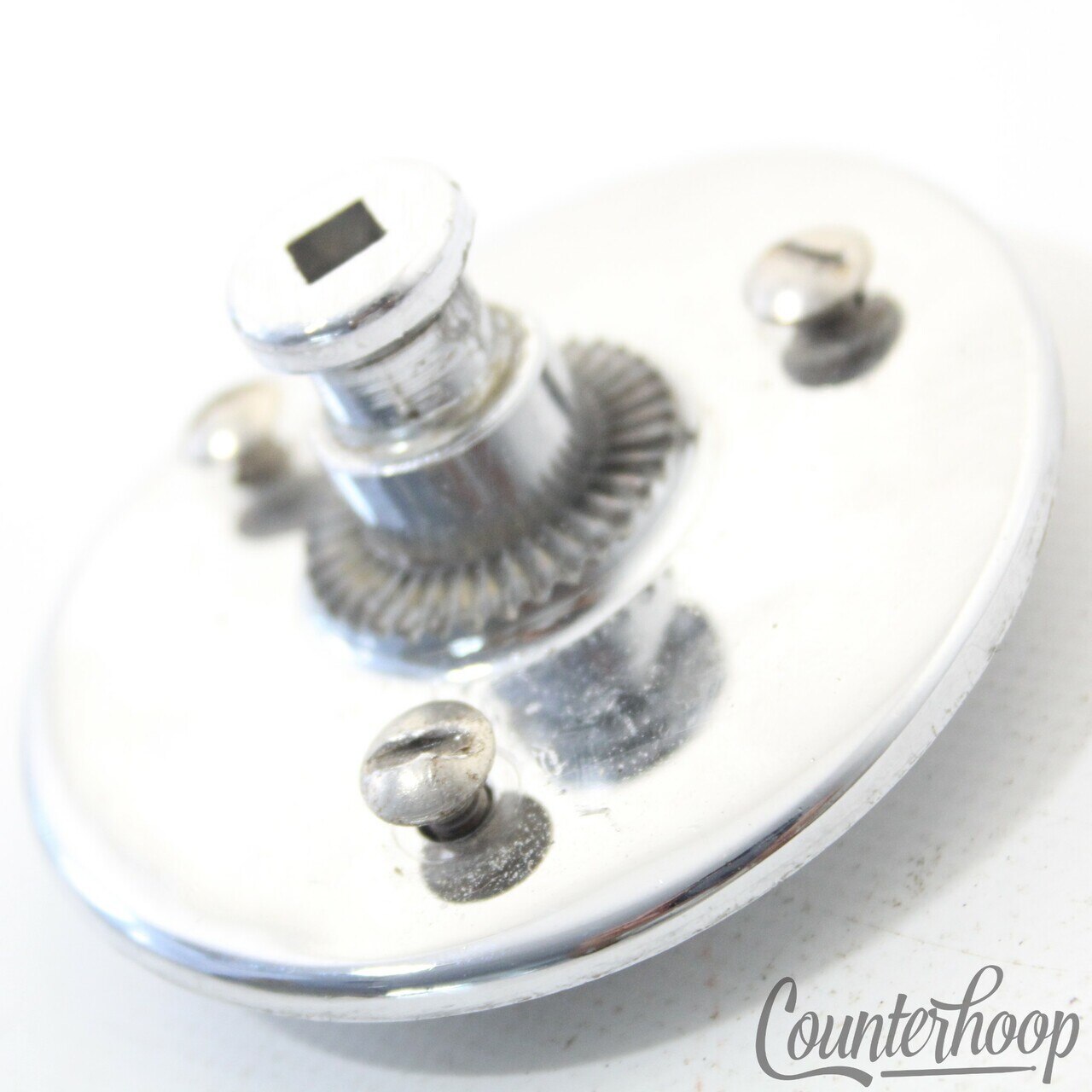 Premier 60s Tom Drum Mount Ratchet Chrome Vintage Elite UK 3-Hole Circle Plate* — main photograph