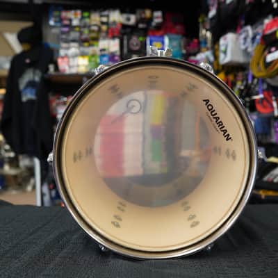 Ludwig Rocker Series 10" Tom - Deep Blue Wrap | 8x10" New Aquarian Drum Heads! image 8