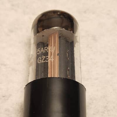 NOS General Electric 5AR4 GZ34 Tube FULL WAVE RECTIFIER (Hickok Tested) image 11