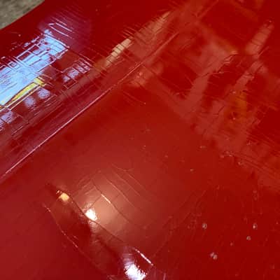 2022- 1963 Firebird V Reissue with Maestro Vibrola Light Aged Cardinal Red Murphy Lab image 18