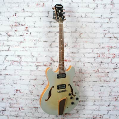 Ibanez - 1998-99 Artstar AS-50 Semi-Hollow body Electric Guitar - Refin Grey Burst - x5497 - USED image 9