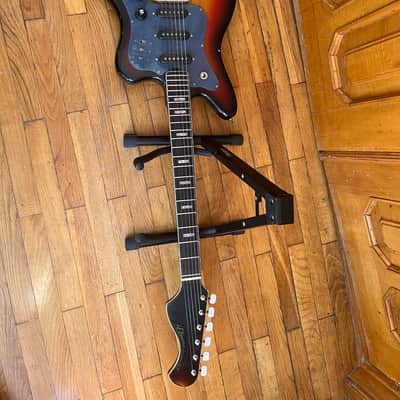 Musima Eterna DeLuxe 25 with tremolo lever - vintage electric guitar image 11