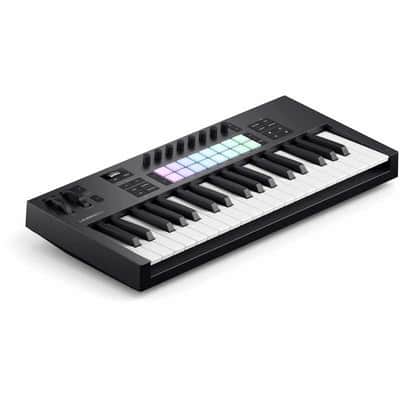 NOVATION LAUNCHKEY-37-MK4 Mk4 - Clavier maitre 37 touches, 16 pads, 8 encodeurs, écran OLED image 3