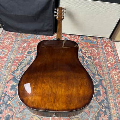 1974 Gibson J-55 Jumbo w/OHSC *Neck Reset* - Sunburst image 11