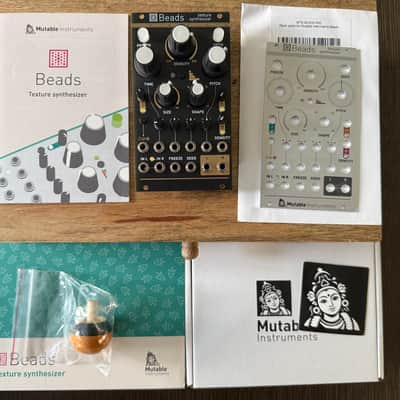 Mutable Instruments Beads 2021 - original + black and gold pannel image 1