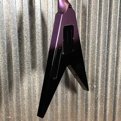 Westcreek Guitars Cerberus CB-3 FR V Floyd Rose Purple #0368 Used image 8