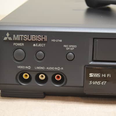 Mitsubishi HS-U748 S-VHS VCR * Remote image 4