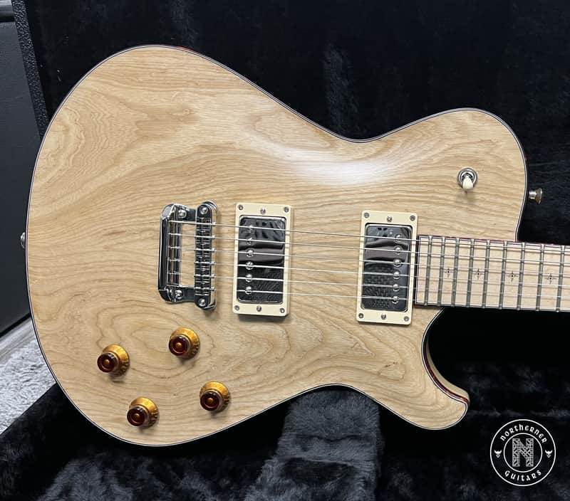 Knaggs Kenai T3 2022 Natural Swamp Ash / Tortoise Binding image 1