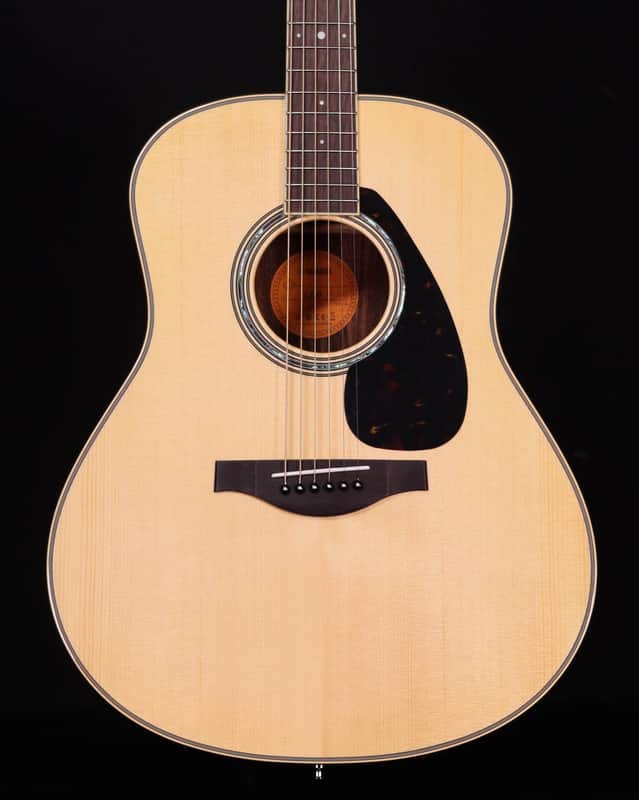 Yamaha LL6 ARE Acoustic Electric Guitar, Natural image 1
