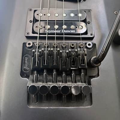 Framus Morrigan Pro Black Satin 2008 Germany w/ Seymour Duncan HSH & Framus Floyd Rose image 6