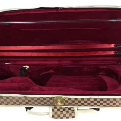 Used Checkered Violin Case image 7
