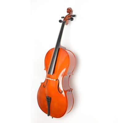 Cxxss 4/4 Retro Style Cello Case Bow Rosin image 3