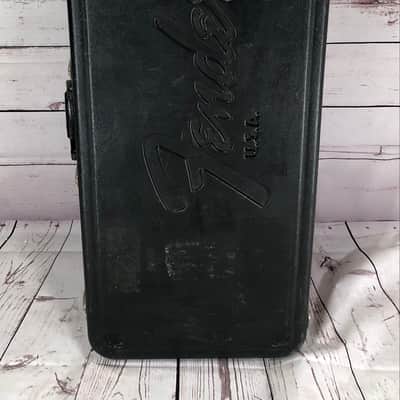 Vintage Fender Stratocaster / Telecaster Molded Case - Late 70’s - Black image 1
