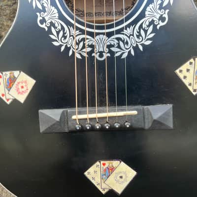 “Lil’ Gambler” Goodman handmade ladder braced Stella style Parlor guitar-Demo video added image 4