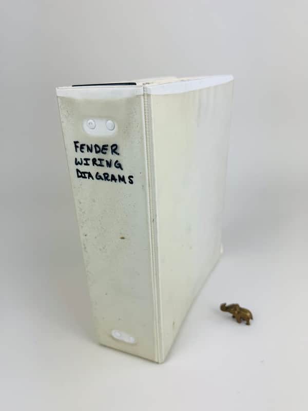 Fender Guitar Service Manual Binder 1996 image 1