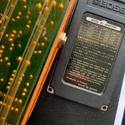 Boss DS-1 Distortion (Black Label, Long Dash) 1978 - 1982 - Orange image 7