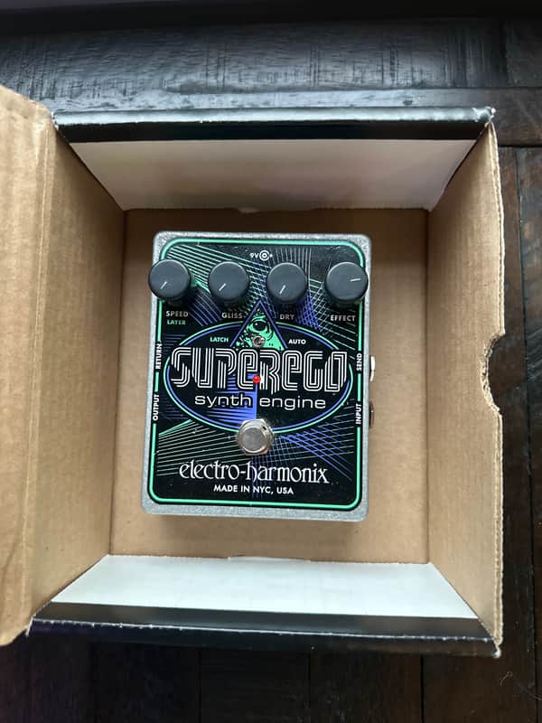 Electro-Harmonix Superego Synth Engine 2012 - Present - Black / Purple / Green image 1