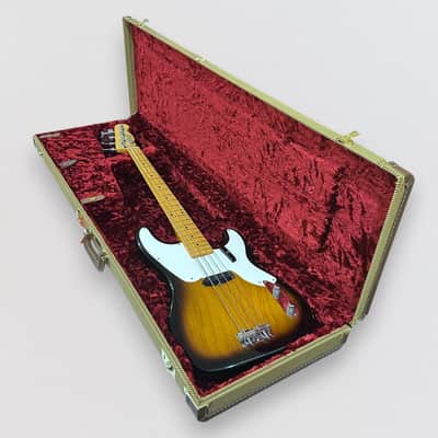 Fender American Vintage II 1954 Precision P 4 String Electric Bass Guitar 2025 - Sunburst image 11