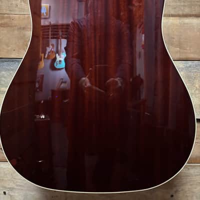 Gibson J-160E Original Vintage Sunburst w/case image 12