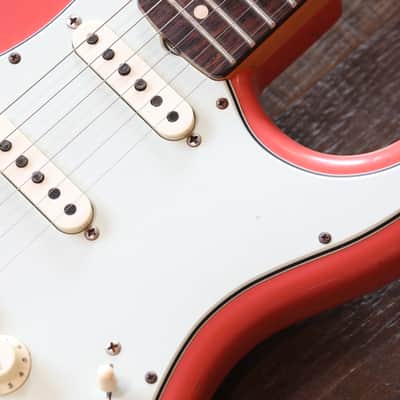 MINTY! 2020 Fender Limited Edition Custom Shop 1960 Stratocaster Relic Reissue Tahitian Coral + COA OHSC image 6