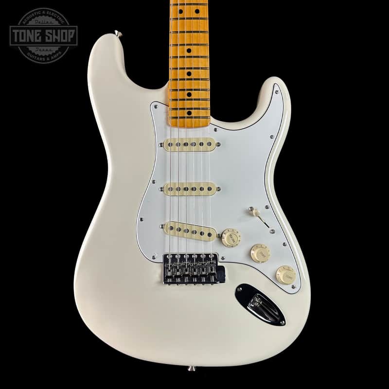 Fender Limited Edition American Vintage II 1973 Stratocaster MP Olympic White w/case image 1
